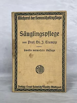 Bücherei Der Gesundheitspflege J Trumpp Health Care Library VINTAGE German Book • $6.95