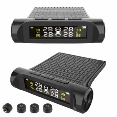 $26.90 • Buy 1Set TPMS Car Wireless Tire Tyre Pressure Monitoring System W/4 External Sensors