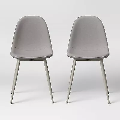 2pk Copley Upholstered Dining Chair Tone Gray - Project 62 • $49.99