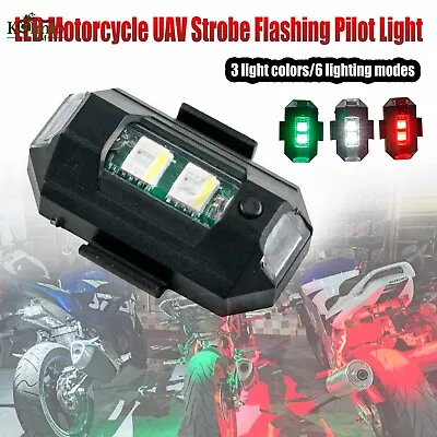 LED Car Motorcycle Strobe Light Drone Auto Flash Stroboscope Emergency Warning • $7.64