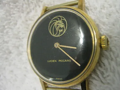 Lucien Piccard  Giltron    MGM  Lion Watch Switzerland Stainless Steel Back. • $67