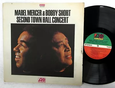 Mabel MERCER Bobby SHORT Second Town Hall Concert 2xLP Near-MINT Jazz Lr 434  • $18
