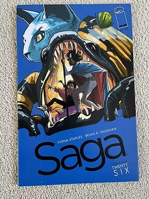 Saga #26 - Vol. 1 (03/2015) - Fiona Staples NM Bagged & Boarded Image Comics • £4.95