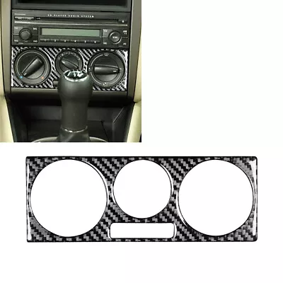 Carbon Fiber AC Console Interior Trim For VW Golf 4 GTI Jetta MK4 1999-04  • $6.71