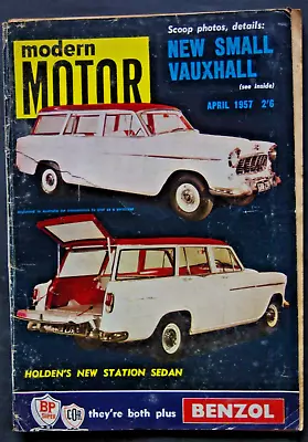 Modern Motor 1957 Apr Goggogomobil Ford Customline Custom Holden FE Van Ute Merc • $12.74