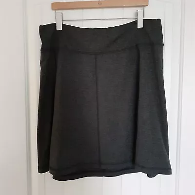 Patagonia Seabrook Skirt Charcoal Gray Size XL • $30