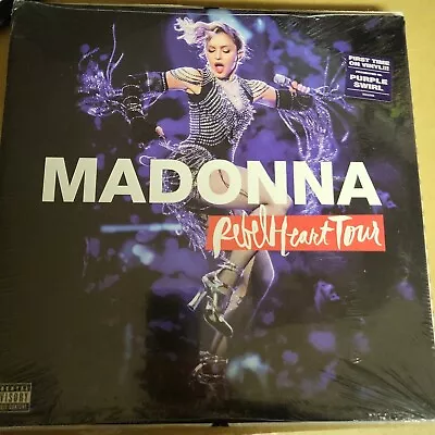 Madonna Rebel Heart Tour Purple Swirl Vinyl 2022 Sealed 2LP New • $32.99