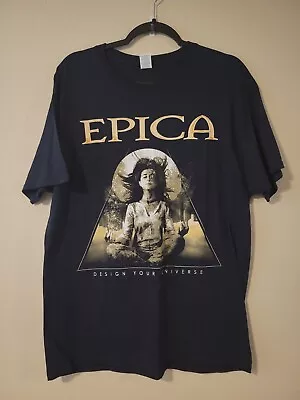 Epica - Design Your Universe Men's T-Shirt - LG (Official) • $25