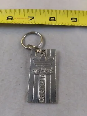 $30 • Buy Vintage ADIDAS The Brand With 3 Stripes Keychain Key Ring Chain Hangtag *QQ69