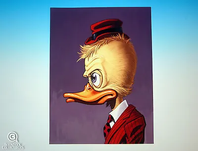 Howard The Duck Mondo Mike Mitchell Portrait Print Marvel Rare Giclee Proof • $129.95