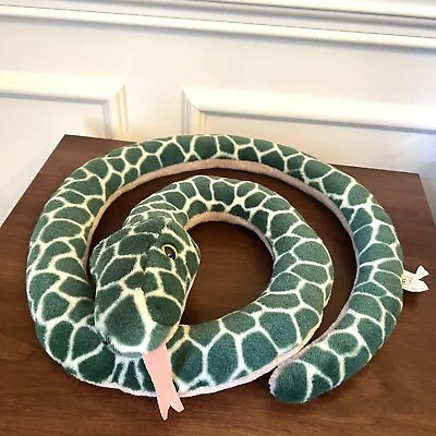 K&M International Green Beige Plush Snake Toy 52”  • $18