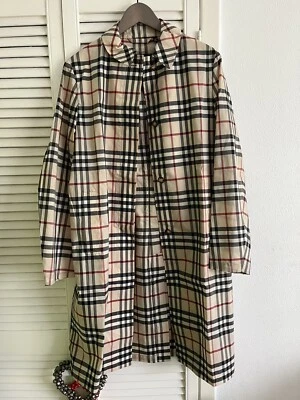 £175 • Buy BURBERRY CHECKED Rain Mac