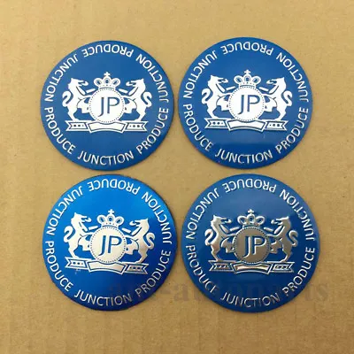 4x JUNCTION PRODUCE JP VIP Car Wheel Center Hub Cap Badge Emblem Decal Sticker • $9.41