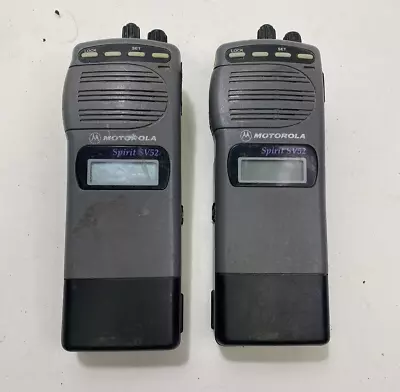 Motorola Spirit SV52 Portable Two-Way Radio AS IS VERY RARE • $99.99