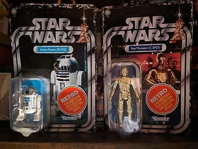 Star Wars Retro Collection R2d2 + C3PO • £35