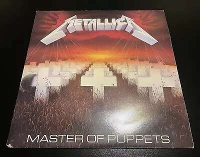 £55 • Buy Metallica Master Of Puppets 12” LP Record Music For Nations – MFN 60