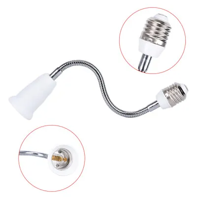 30cm Lamp Extender Flexible Extension Adapter E27 To E27 Light Bulb Lamp HoC-FM • $4.80