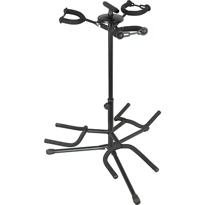 Musician's Gear Triple Guitar Stand Black • $34.99