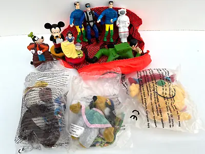 Mcdonalds Happy Meal Toys Vintage Bundle Wombles Mr Men Disney Stamps Action Man • £1.99