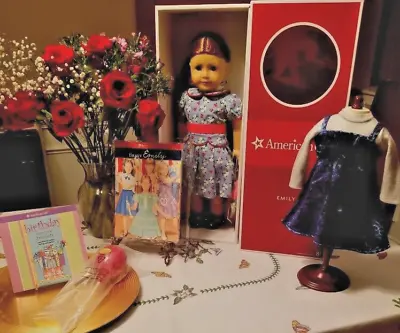 American Girl Doll Emily Bennett Lot - Molly's Friend • $259.95