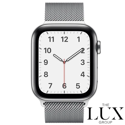 $148.98 • Buy Apple Watch 45mm Milanese Loop Band Silver MTU62AM/A Genuine Original New 45mm