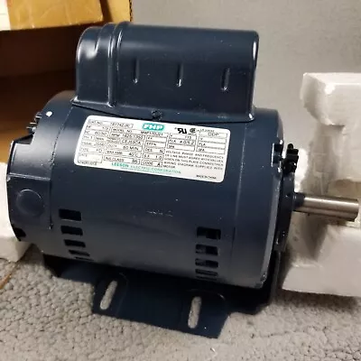 Leeson Motor M4P17DJ21 1/3hp 1PH 60/50hz 115V 1350RPM DP Electric NEW • $199.88