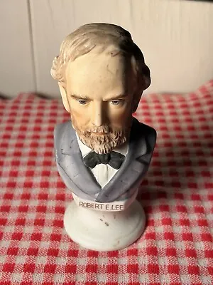 Vintage Robert E Lee Bust Figure Lefton China Hand Painted KW1131 • $40