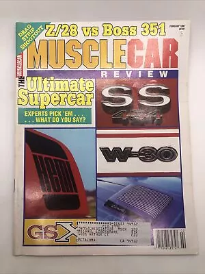 Muscle Car Review Magazine February 1990 • $19.81