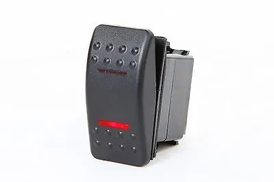 Marine Boat Truck Rocker Switch On-off-on Spdt 2 Red Led 4 Pin Car Rv Motorcycle • $10.99