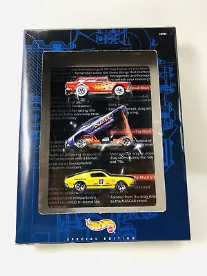 Hot Wheels 1998 Target Exclusive Great V8’s 3 Car Set Mustang Duster Funny Nomad • $15.60