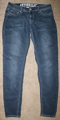 $16.99 • Buy Women's Hydraulic Lola Curvy Junior's Size 11/12 Medium Wash Jeans