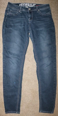 $16.99 • Buy Women's Hydraulic Lola Curvy Junior's Size 11/12 Medium Wash Jeans