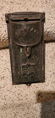Vintage Cast Iron USPS Mailbox • $125