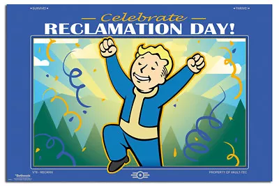 Fallout 76 Reclamation Day Maxi Poster | OFFICIAL LICENSED • £8.30