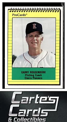 Garry Roggenburk 1991 ProCards #3288 Elmira Pioneers Coach • $1.95