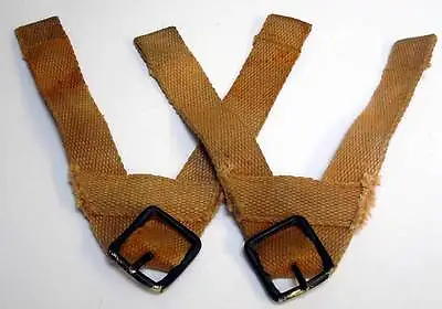 US Airborne Helmet  'A' Yokes Liner WW2 Paratrooper Chin Straps Army M1 M2 M1C  • $34.83