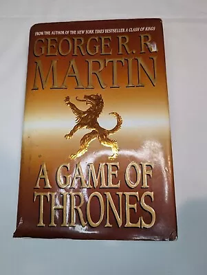 A Game Of Thrones By George R.R. Martin First Edition 6th Print Gold Hardcover • $9.99