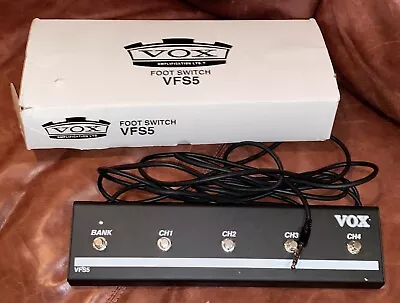 VOX VFS5 Pedal Guitar Electric VT • $60