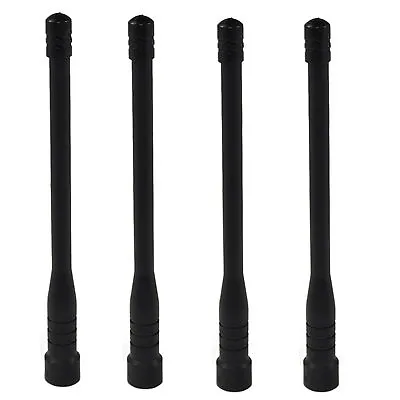 4-Pack HQRP High Gain Two-Way UHF Telescopic Antenna For Motorola C G P Series • $14.45