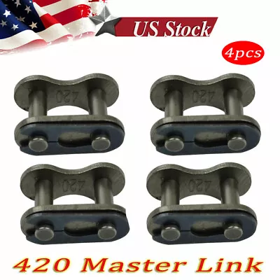 420 Chain Master Connector Link Motorcycle ATV Dirt Bike • $7.77