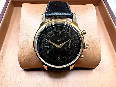 1940's Patek Philippe RARE Vintage Chronograph Watch (Re-cased & Serviced) • $9288
