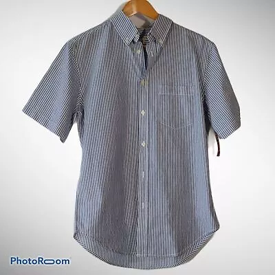 Merona Classic Fit Blue Pinstripe Button Down SM • $10