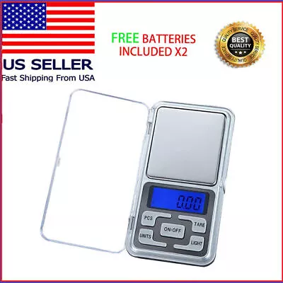 0.01g - 200g Gram Mini Digital LCD Balance Weight Pocket Jewelry Diamond Scale • $6.99