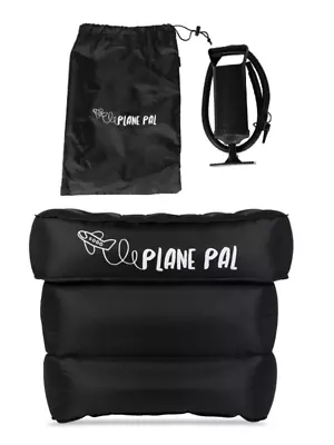 $90 • Buy Plane Pal Travel Pillow And Air Pump Kit - Black 