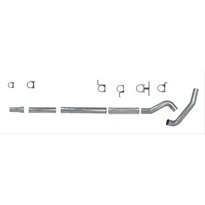 Diamond Eye K5316A-RP 5  Cat-Back Exhaust; Single; Alum; For 94-97.5 Ford 7.3L • $402.19