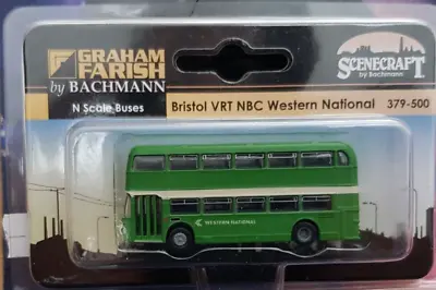 N Gauge Vehicles - Graham Farish Bristol VRT NBC Western National 379-500 • £6.50