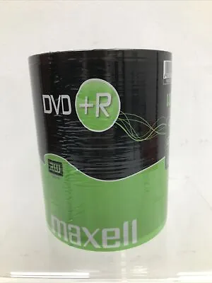 MAXELL DVD+R 100 PACK BLANK DISCS RECORDABLE DVD 16x 4.7GB 120 MINS PC • £22