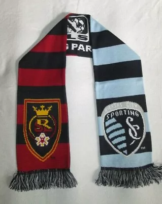 MLS CUP 2013 National Championship Soccer Scarf ~ Real Salt Lake V  Sporting KC  • $11.99