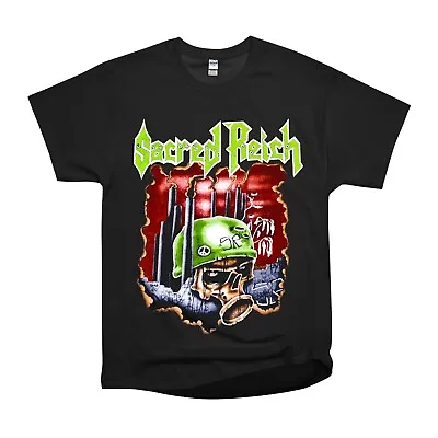 NWT SACRED REICH American Thrash Metall Music Unisex T-Shirt • $18.99