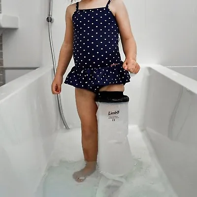 £21.95 • Buy Limbo Child Waterproof Full Leg Cover Cast Or Dressing Protector - Shower Bath